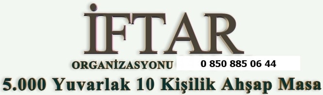 iftar yemek organizasyon